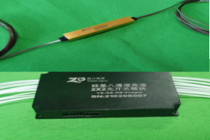 硅基高速2×2納秒光開關(guān)器件及模塊
